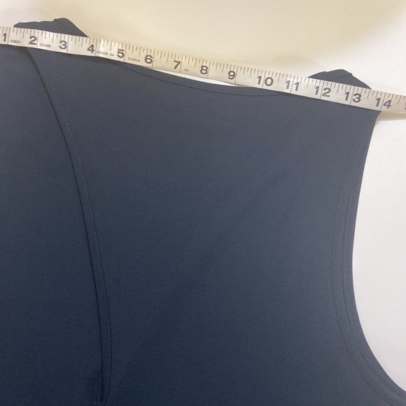 -COS BLACK SPANDEX MAXI ARM HOLD DRESS.LARGE. - Picture 3 of 8